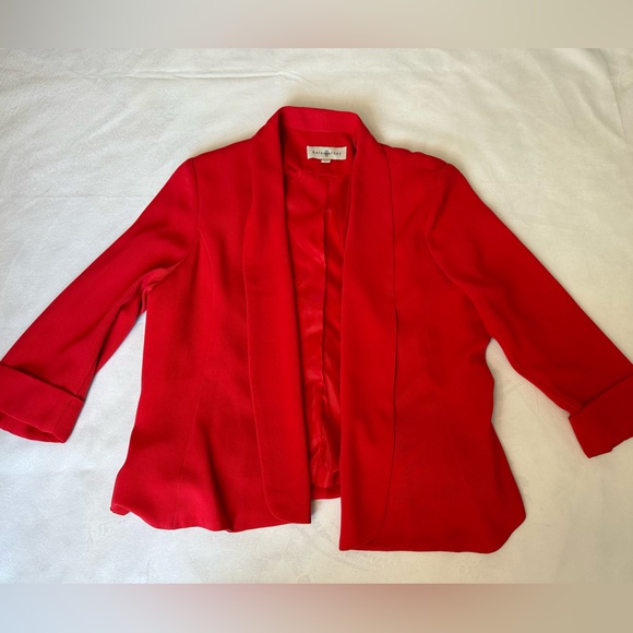 Kate & Rosy Jackets & Blazers - Kate & Rosy Rose Red Blazer